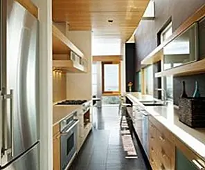 Форма и функция в галечной кухне