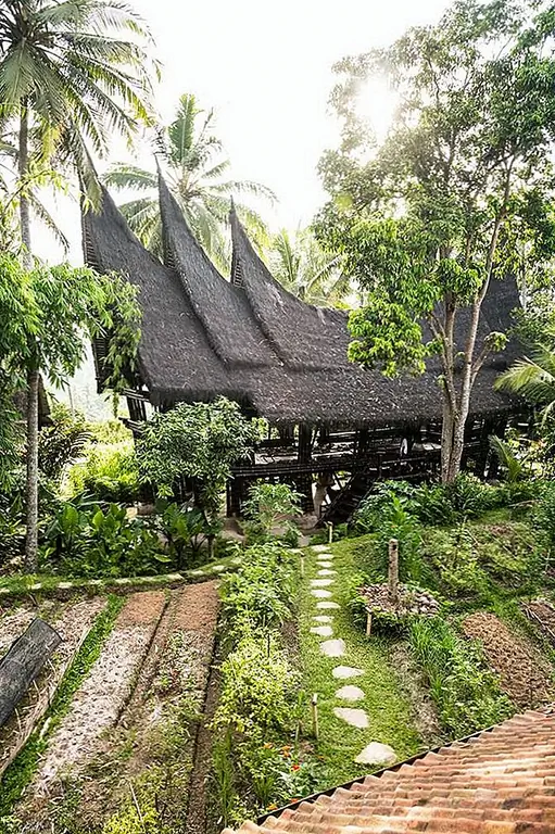 Итак, если вы решите попробовать, вот что вы найдете здесь. Прежде всего, вы будете жить в деревянном домике из яванского тика (который представляет собой один семейный дом, обычно построенный на бамбуке). У вас также будет доступ к природному бассейну, органическим ваннам, кондиционерам, беспроводному интернету, уборка и, наконец, не менее важно, массаж и спа-услуги.