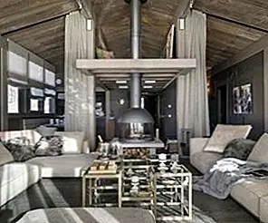 Роскошное шале превращает французские Альпы в идеальное лыжное отступление