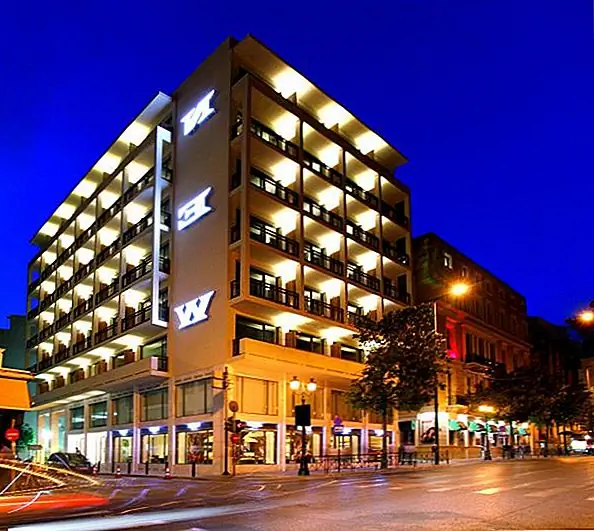 Творческий интерьер отеля Nevv @ Syntagma Athens