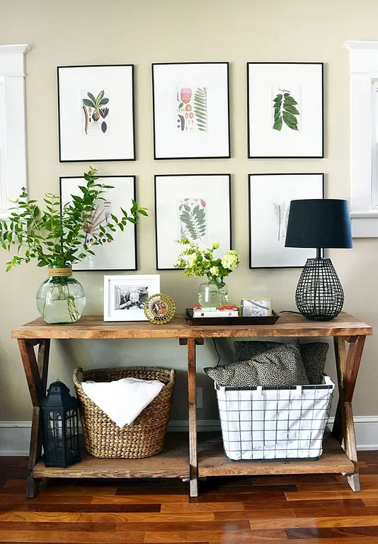 11 советов по стилизации вашего входного стола