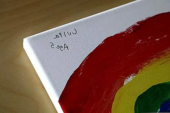 Тогда есть простейшая деятельность. Возьмите краску и холст. Тогда дайте ребенку быть свободным. У вас будет кусок, висящий в вашем доме на долгие годы. Просто убедитесь, что он / она подписывает и датирует работу. Это будет шедевр, который станет особой памятью того дня, когда он был создан.