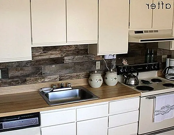 6 DIY Rustic Backsplashes для вашей кухни