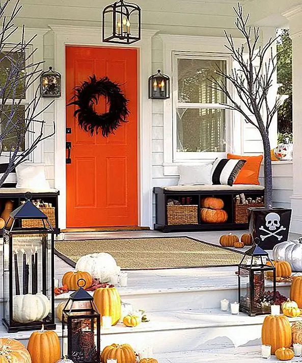 Любимый праздник осень, Хэллоуин, это всегда большое вдохновение для осеннего декора. Когда октябрь летает, используйте черепа, ведьмы и летучие мыши и многое другое для вдохновения дизайна!