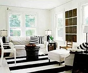 Украшение смелыми черными и белыми полосами: идеи и вдохновение