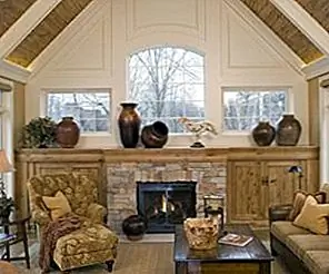 Украшение идей для камина