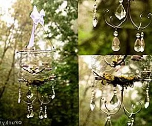 Красивая DIY Куриная проволочная люстра