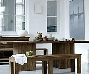 Твердый тик Меган Обеденный стол