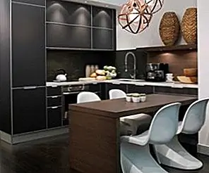 Творческие способы сэкономить место на вашей маленькой кухне