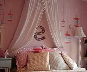 15 Стильные, шикарные и изысканные кровати с балдахином для девочек