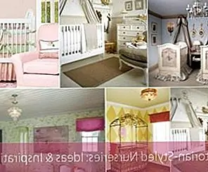 Викторианские стильные питомники: идеи и вдохновение