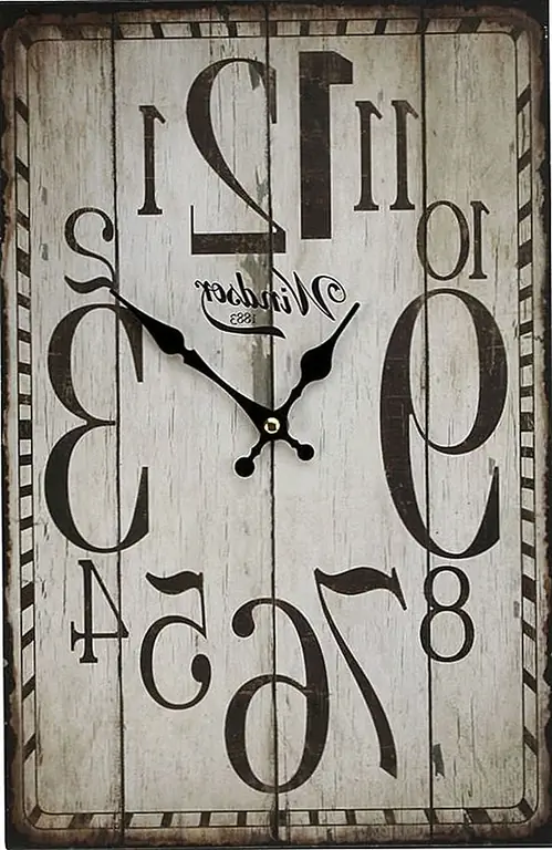 Эти настенные часы обладают элегантным шармом, который просто неоспорим. Винтажный стиль часов, смешанный с современной типографикой, означает, что этот продукт будет отлично смотреться как в современном, так и в традиционном стиле. Доступно за 17,95 $.