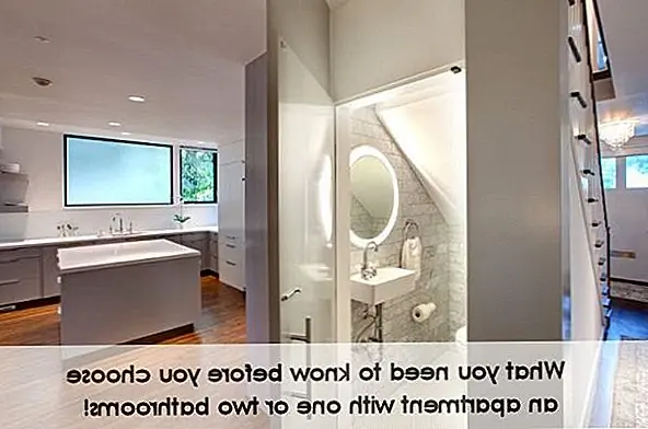 Что вам нужно знать, прежде чем выбрать квартиру с одной или двумя ванными комнатами