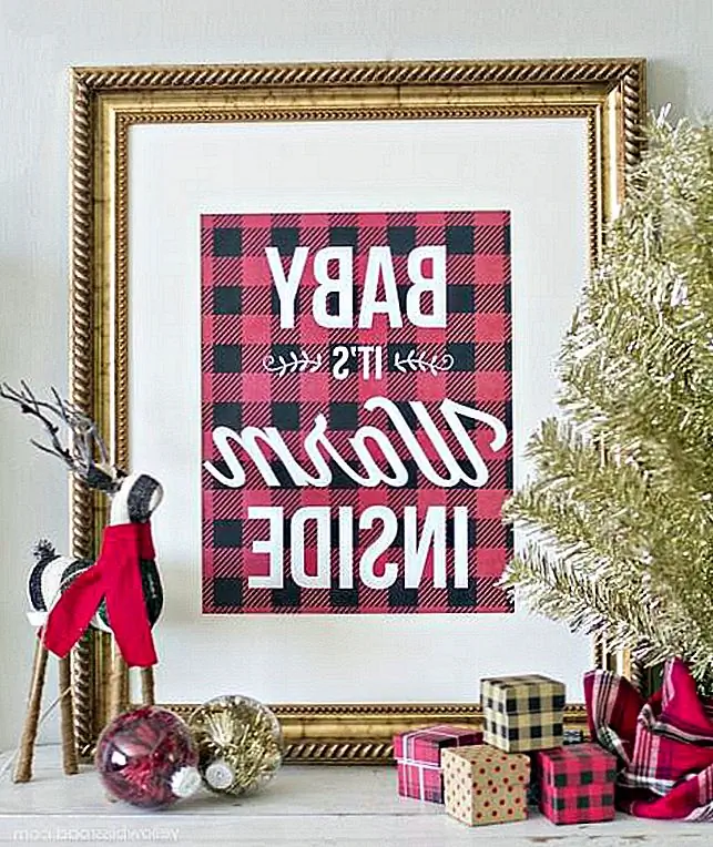 Говоря о настенной подвеске, давайте не будем забывать о стене вашей галереи. Scour Pinterest для бесплатной печати, которая может принести вашу коллекцию произведений искусства в сезон. Это буквально займет у вас несколько минут для печати, кадрирования и зависания. (через Желтую Дорогу Блаженства)