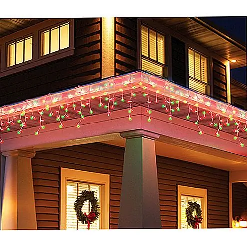 Праздничное время Twin-Cicle Icicle Christmas Light Set, 300 Количество для 11.89 $