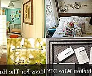 5 Куриных проволоки DIY идеи для дома