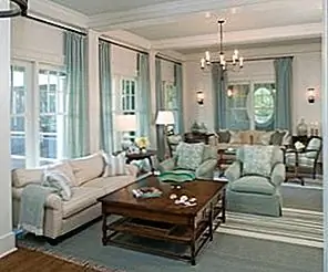 Очаровательный бирюзовый дизайн интерьера от Tammy Conner