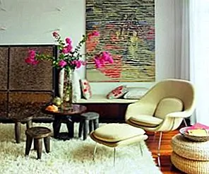 Творческий, эклектичный дизайн интерьера в Атланте by TaC Studios