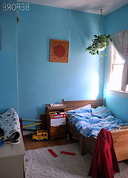 До и после: недорогая детская трансформация спальни