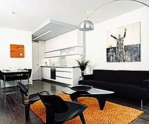 Как украсить гостиную с использованием черной мебели