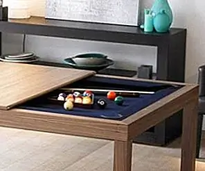 Бильярдный стол + Столовая = одна счастливая семья