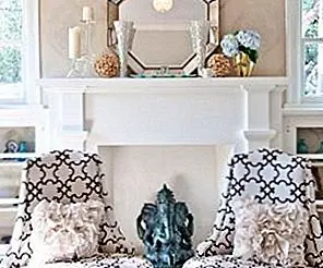 Sunshine Style: Камины и мантии, одетые весной