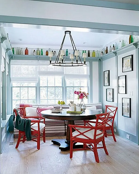 Красочные и привлекательные образцы дизайна интерьера от Стивена Гамбреля