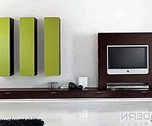 Современный и красочный настенный блок