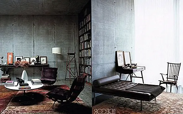 Затененные красные ковры работают вместе, чтобы дать жизнь месту. Мебель очень современная, стул и диваны бывают разных стилей. Это похоже на место, специально сделанное для чтения и отдыха. В книжном шкафу сказано, что все столы со стульями делают это еще более выраженным. Жилое пространство состоит из: дивана для длительных переговоров и дебатов, обеденного стола с красивыми стульями, кроватки, где можно быстро поспать. {Найден на Elledecor}.