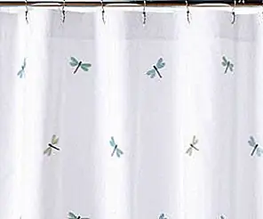 Вышитые занавески для стрекоз