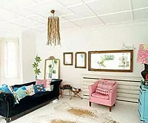 Красочный эклектичный дизайн интерьера