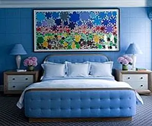 15 синих комнат с успокаивающими дизайнами