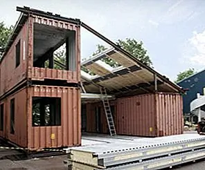 Творческий зеленый дизайн контейнерного контейнера