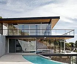 Современное место жительства в Голливудских горах Франсуа Перрином