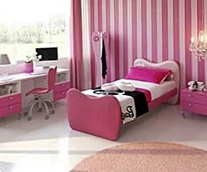 Использование Pink для украшения вашей детской спальни - 15 идей дизайна