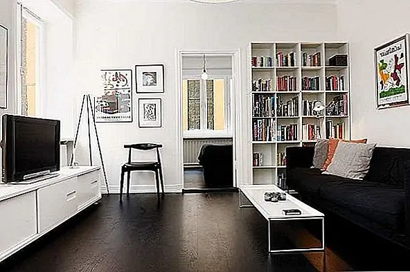 Завораживающий черно-белый дом