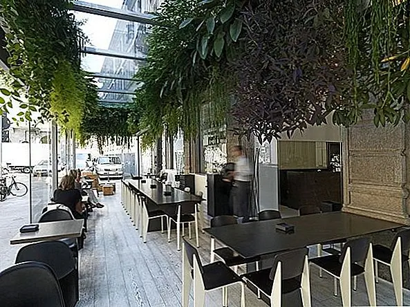 Рай в городе в Trussardi Café