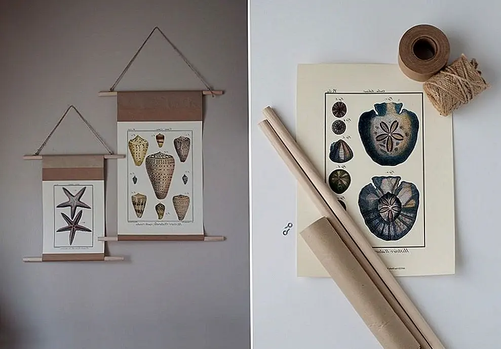 Существует множество стратегий, которые вы можете принять, или несколько различных проектов, которые можно выбрать при создании вешалок для плакатов. Вместо того, чтобы использовать ленту для прикрепления плаката к дереву, вы можете использовать бумажную бумагу и дюбели для создания такого дизайна. {Found on designmom}.