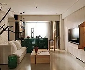 Современные апартаменты с азиатским интерьером