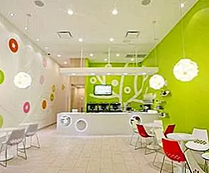 Свежий Bluberi замороженный дизайн магазина йогуртов дизайн Emmanuelle Moureaux