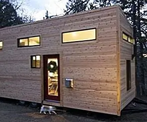 Крошечный дом на колесах с умным и современным дизайном