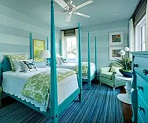 10 Жирные, но успокаивающие бирюзовые идеи дизайна интерьера спальни