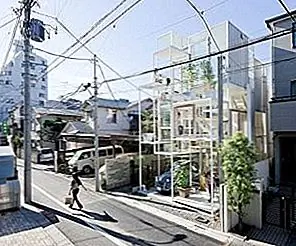 Проект нетрадиционного дома в Токио