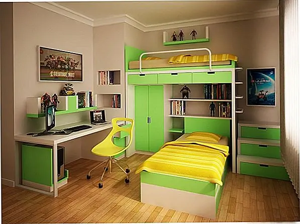 Вашим детям также понадобится письменный стол. Вероятно, они захотят иметь собственный стол, поэтому вам также придется проявить творческий подход к этой части. L-образный стол - приятное решение, но это стол с двумя стульями, по одному с каждой стороны. Вы также можете иметь более длинный стол и разделять на две части с помощью ленты или установки разделителя. Что касается цветов, все зависит от предпочтений ваших детей. Поэтому не забудьте вовлечь их в процесс и помнить, что их мнение также имеет значение.