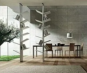 Книжные полки, вдохновленные природой