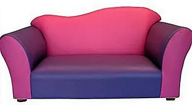 Красочный волновой диван для детей