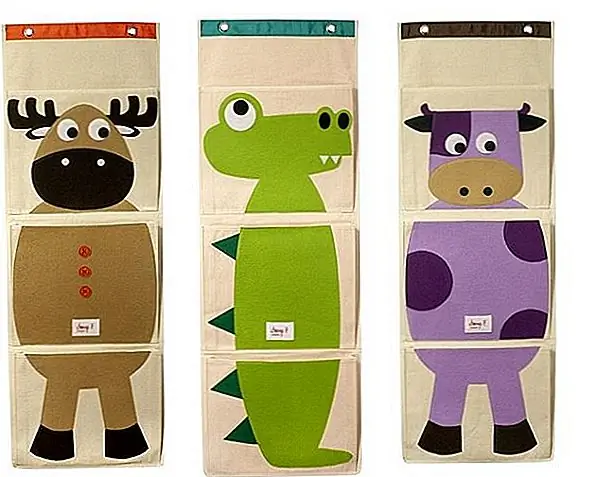 Увлекательный настенный карманный органайзер для детей