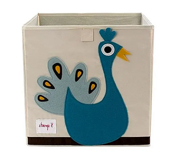 Ящик для хранения павлинов из 3 ростков