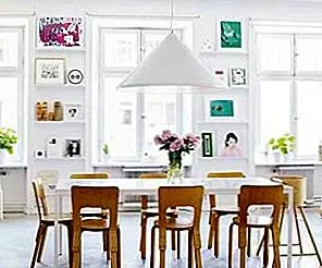 10 Свежие и непринужденные столовые