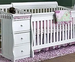 Sorelle Tuscany 4 в 1 Кабриолет Crib and Changer Combo